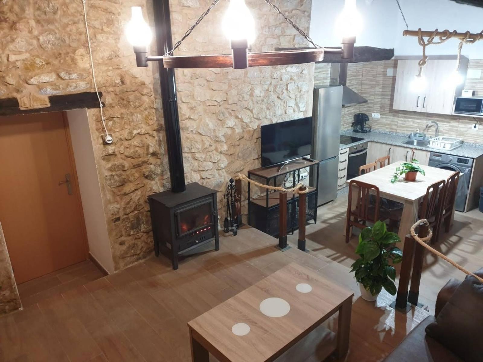 Casa Rural Chulilla Villarroya de los Pinares Rom bilde